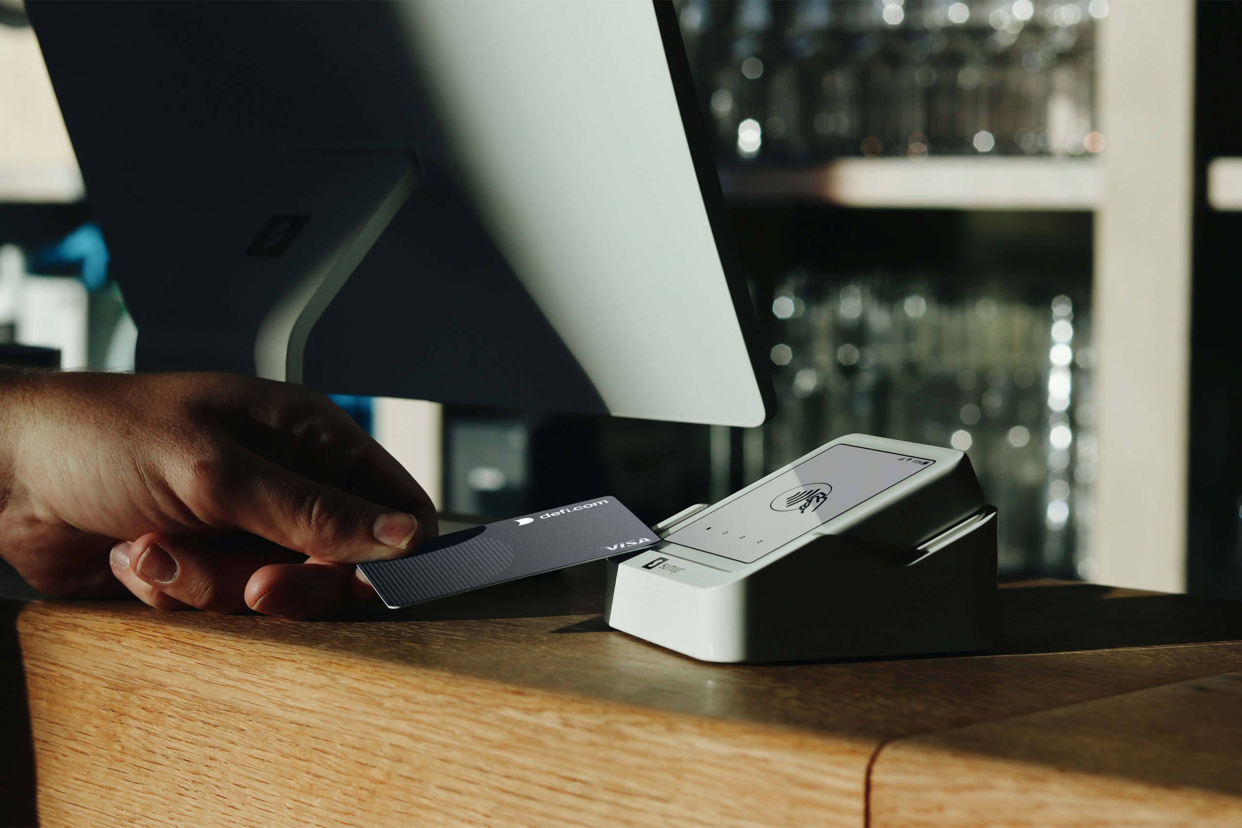 Paying with a DeFi.com card